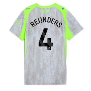 Manchester City Tijjani Reijnders #4 Tredjetrøje Dame 2025-26 Kortærmet